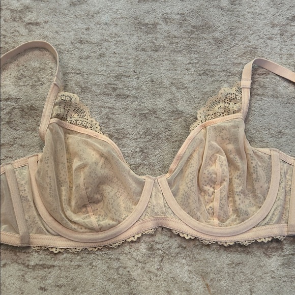Dobreva Lace Bra in nude underwire size 36B new with tags - Picture 4 of 8